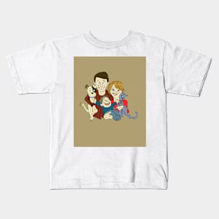 Happy family Kids T-Shirt